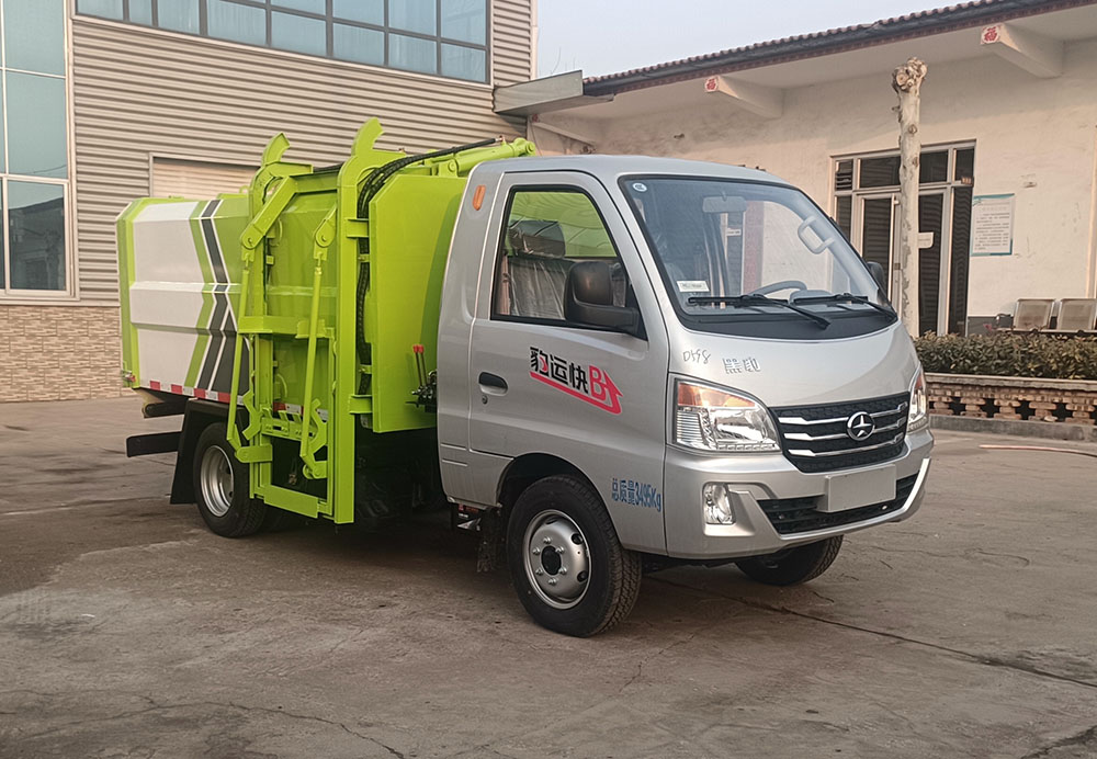 掛桶式垃圾車(chē) 高效清潔的得力助手